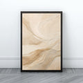 Neutral Abstract Textured Wall Art | Modern Minimalist Canvas Print