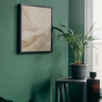 Neutral Abstract Textured Wall Art | Modern Minimalist Canvas Print