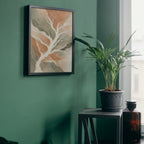 Aerial Abstract Landscape Wall Art | Muted Modern Canvas Decor