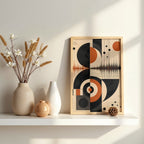 Geometric Rhythm Wall Art | Modern Abstract Canvas Decor
