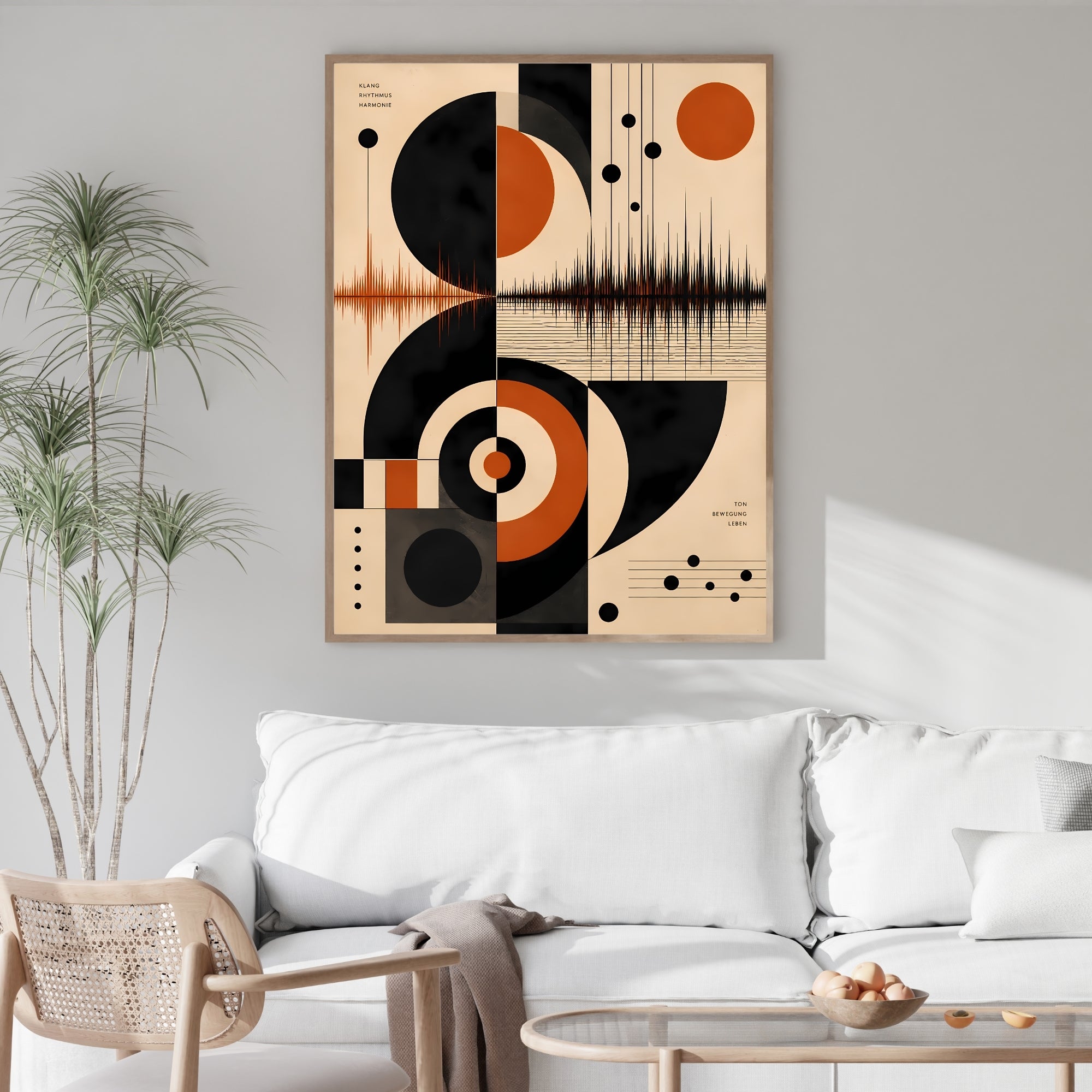 Geometric Rhythm Wall Art | Modern Abstract Canvas Decor
