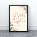 Leadership Quote Wall Art | Inspirational Office Print