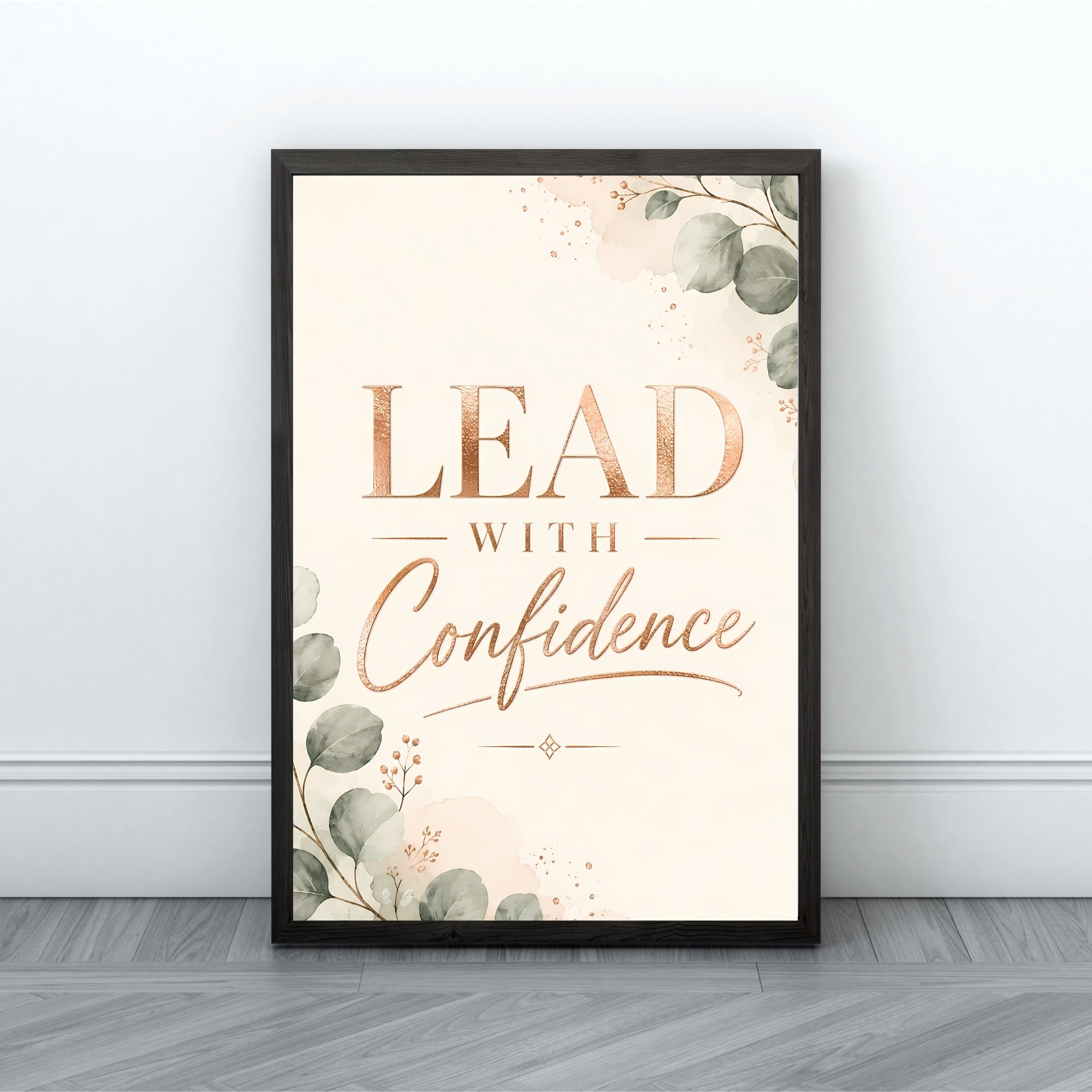 Leadership Quote Wall Art | Inspirational Office Print