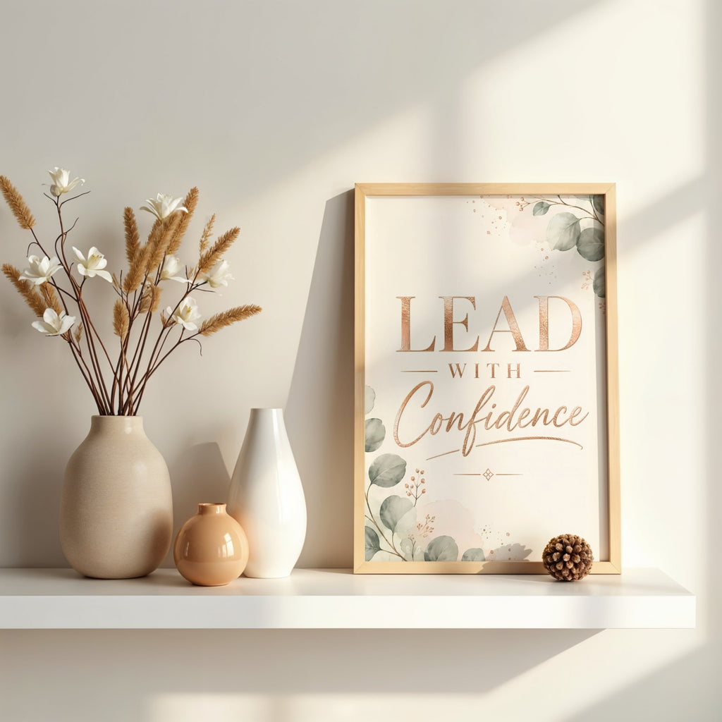 Leadership Quote Wall Art | Inspirational Office Print