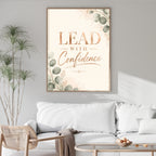 Leadership Quote Wall Art | Inspirational Office Print