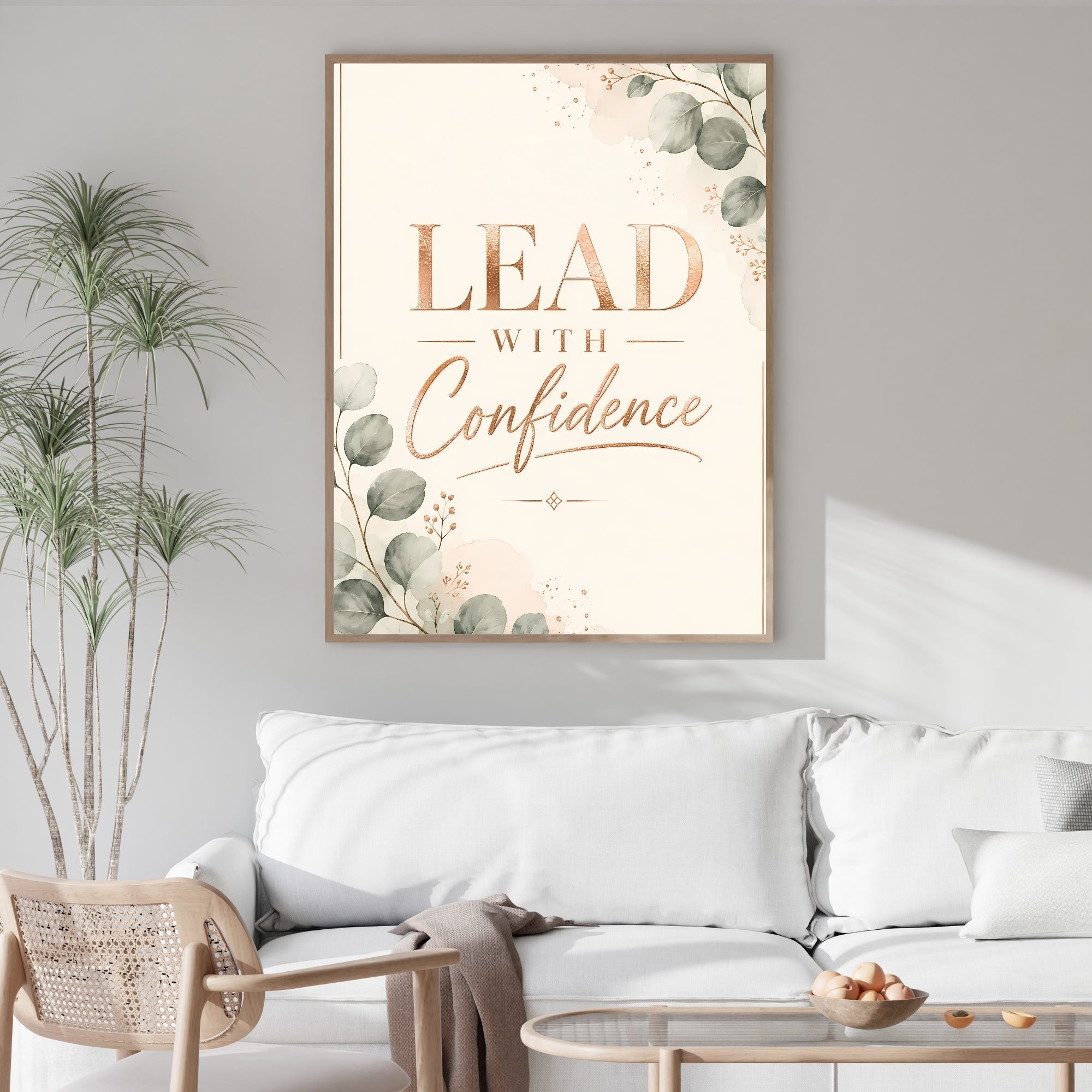 Leadership Quote Wall Art | Inspirational Office Print